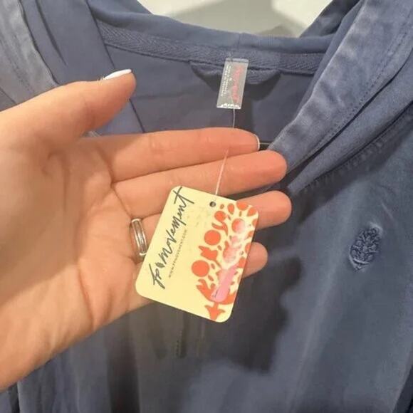 FP Movement by Free People Slate Blue Hoodie - Picture 4 of 5